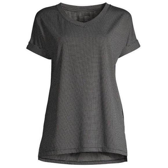 Active Tunic Top, Black Dot - Picture 6 of 8